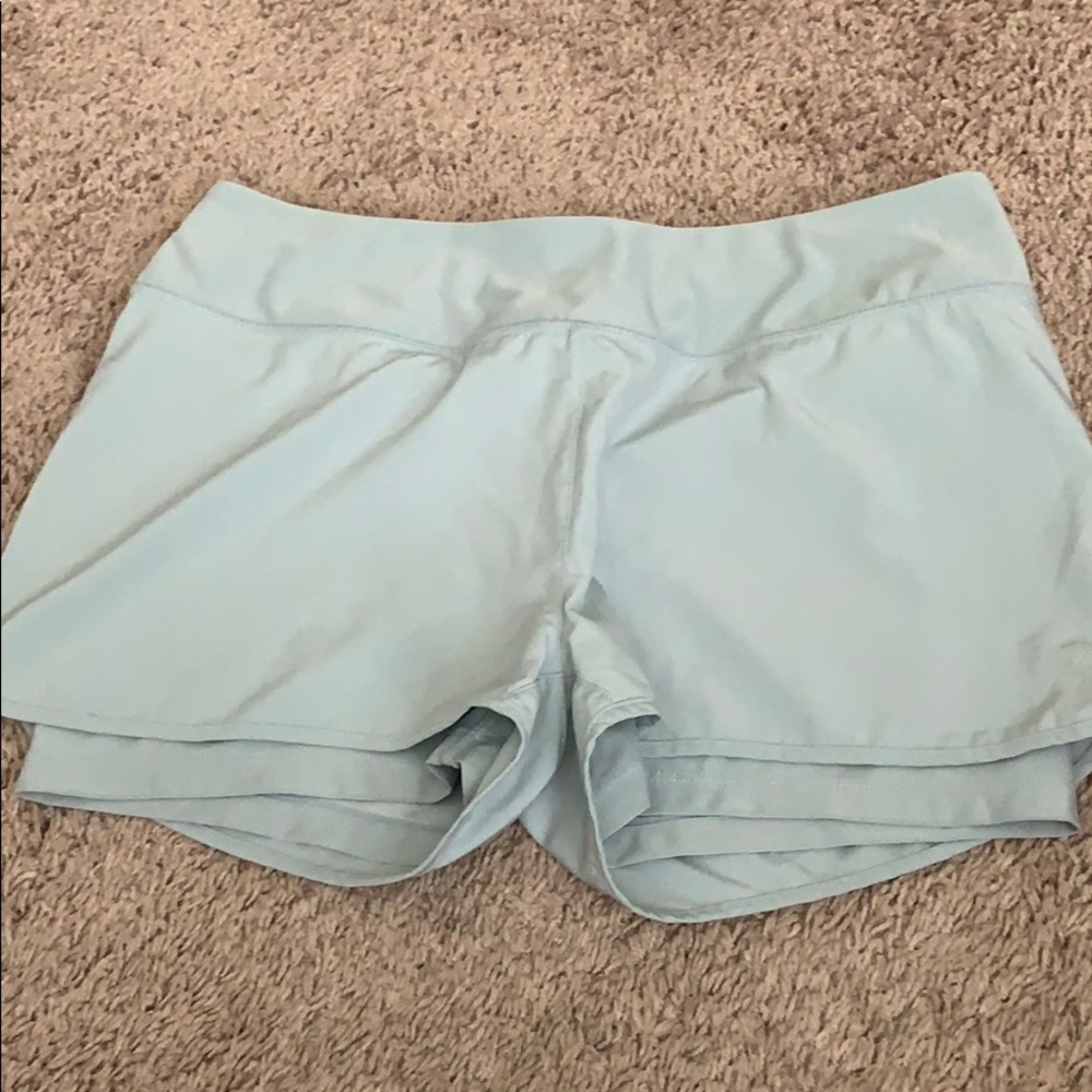 Running shorts with spandex